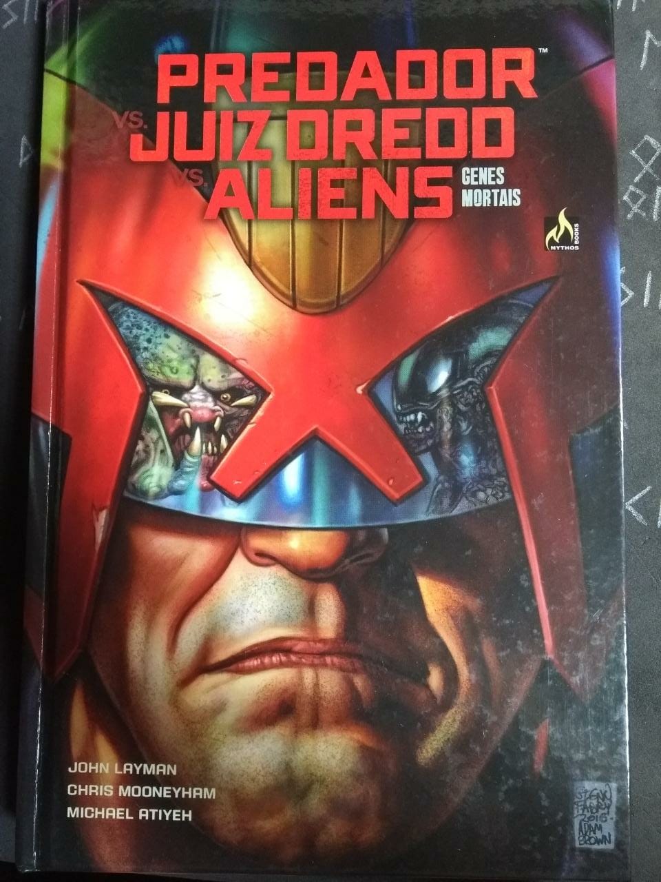 Juiz Dredd Apresenta: Área Cinzenta - Controle de Imigração Alienígena  /Mythos